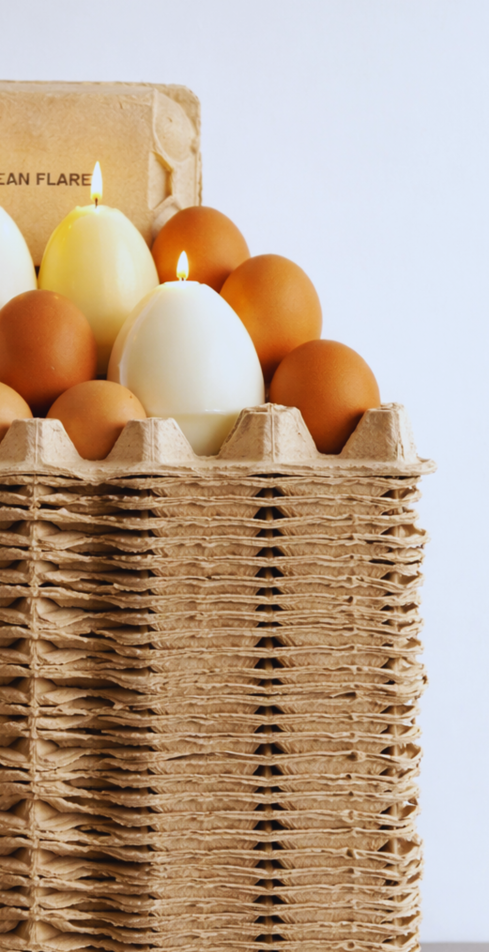 EGG CANDLE SET
