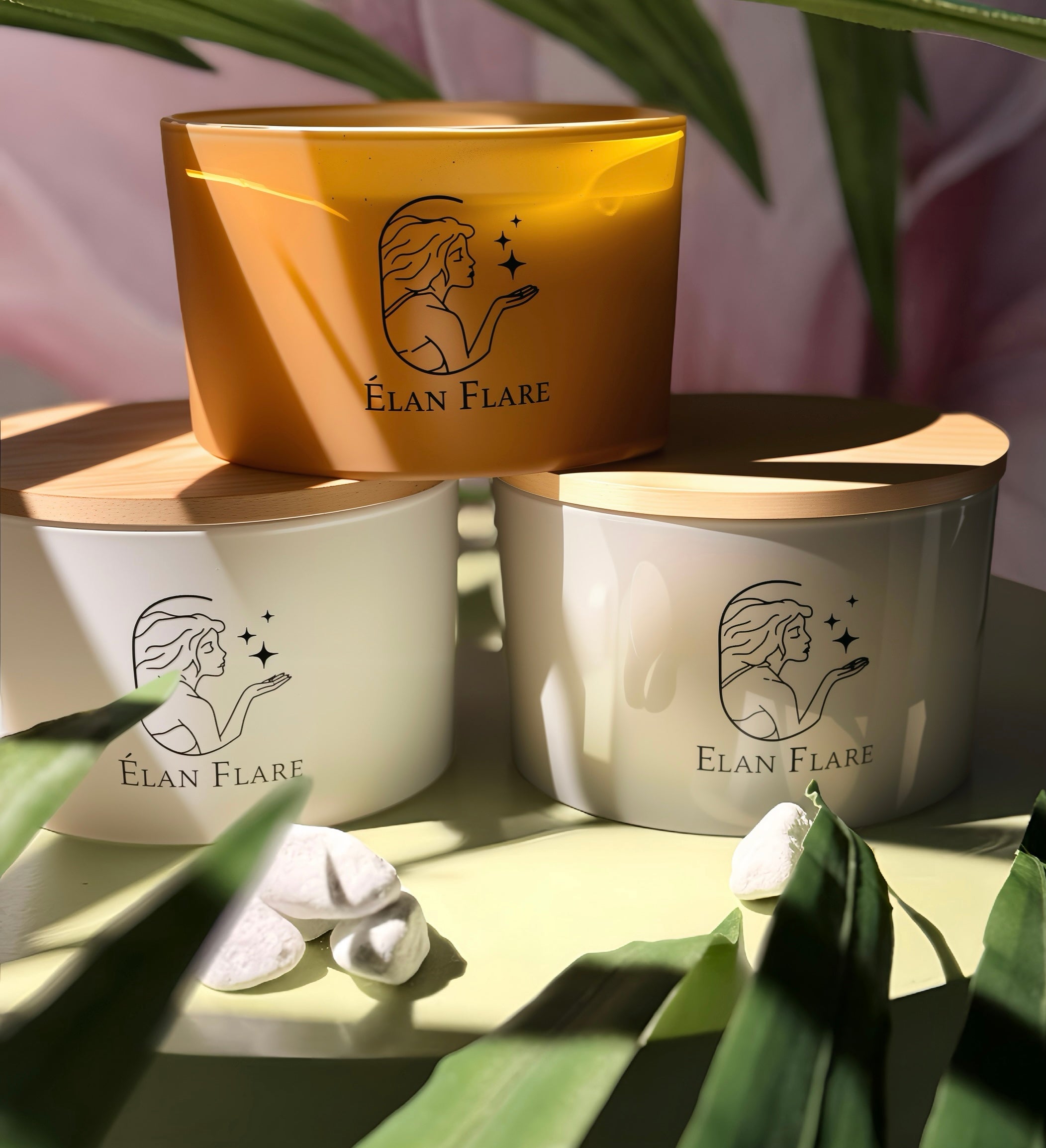 Élan Flare Premium Aromatická svíčka – 700 ml