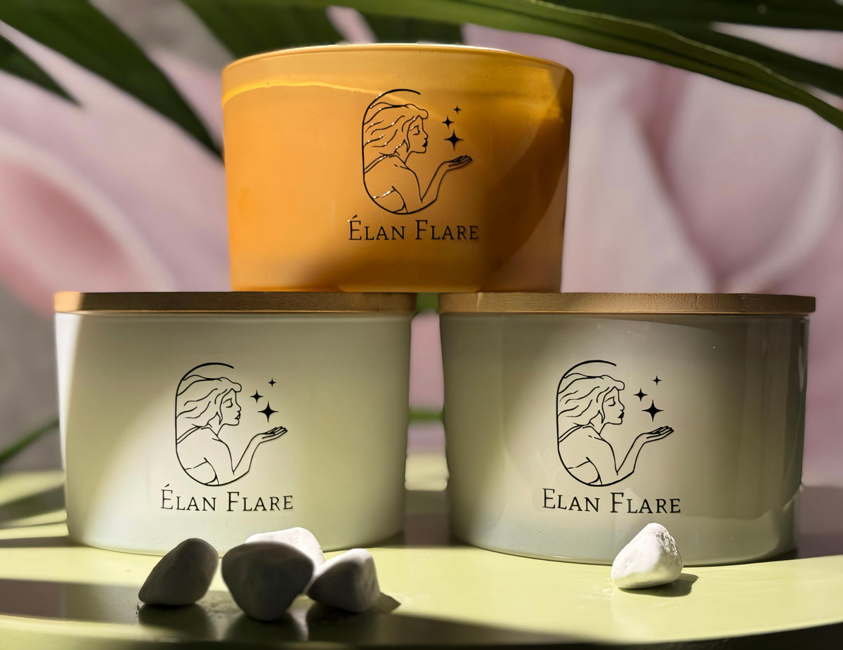 Élan Flare Premium Aromatická svíčka – 700 ml