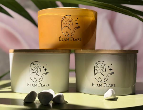 Élan Flare Premium Aromatická svíčka – 700 ml