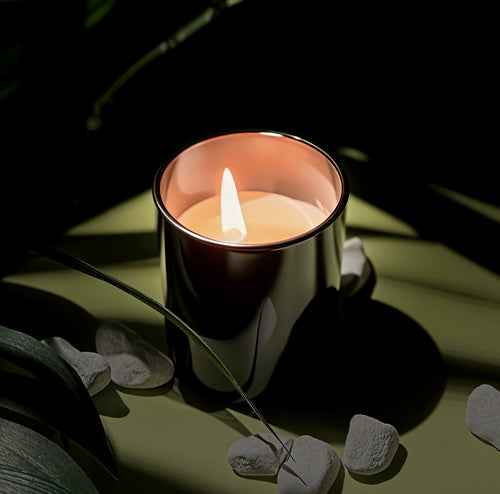 Élan Flare Premium Aromatic Candle – 300ml BLACK jar